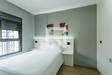 Quarto Suíte de apartamento à venda com 1 quarto, 41m² em Indianópolis, São Paulo