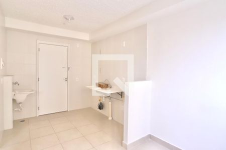 Sala/Cozinha de apartamento para alugar com 1 quarto, 24m² em Alto da Mooca, São Paulo