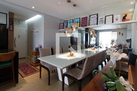 Sala de Jantar de apartamento à venda com 2 quartos, 87m² em Vila Anastácio, São Paulo