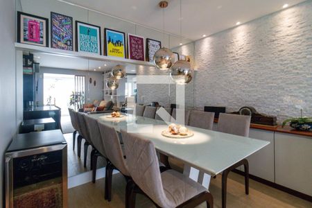 Sala de Jantar de apartamento à venda com 2 quartos, 87m² em Vila Anastácio, São Paulo