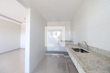 Cozinha de apartamento para alugar com 2 quartos, 70m² em Santa Mônica, Uberlândia