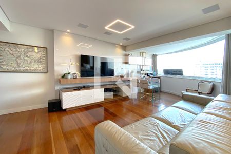 Sala de apartamento à venda com 3 quartos, 158m² em Serra, Belo Horizonte