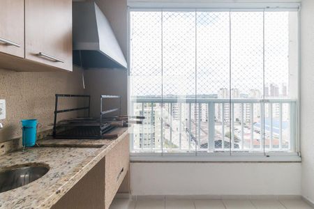 Varanda da Sala de apartamento para alugar com 2 quartos, 66m² em Vila Mogilar, Mogi das Cruzes