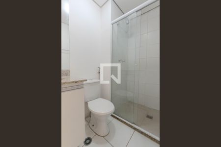 Banheiro Social de kitnet/studio para alugar com 1 quarto, 42m² em Bela Vista, São Paulo