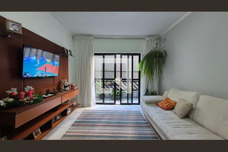 Sala de apartamento à venda com 2 quartos, 78m² em Parque das Nações, Santo André