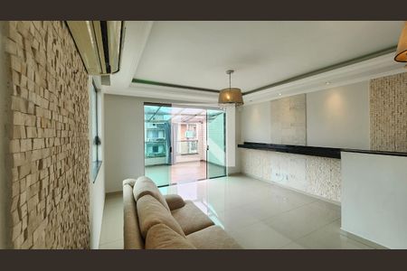 Sala de casa para alugar com 4 quartos, 232m² em Embaré, Santos