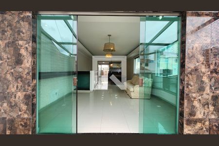 Varanda da Sala de casa para alugar com 4 quartos, 232m² em Embaré, Santos