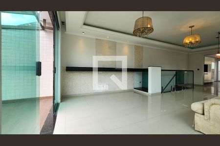 Sala de casa para alugar com 4 quartos, 232m² em Embaré, Santos