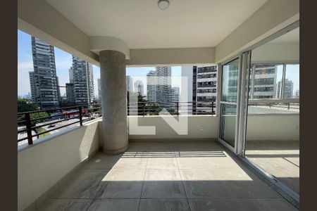 Varanda da Sala de apartamento para alugar com 3 quartos, 79m² em Butantã, São Paulo