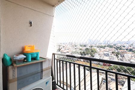 Sacada de apartamento à venda com 3 quartos, 70m² em Vila Valparaíso, Santo André