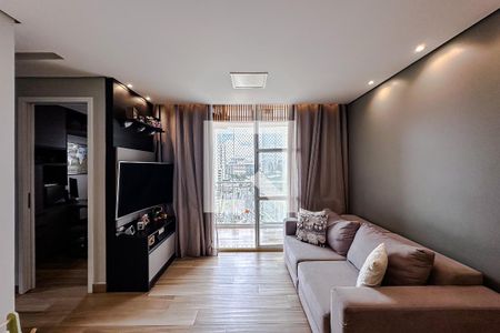 Sala de apartamento à venda com 3 quartos, 59m² em Jardim Sabara, São Paulo