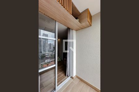 Varanda da Sala de apartamento à venda com 3 quartos, 59m² em Jardim Sabara, São Paulo
