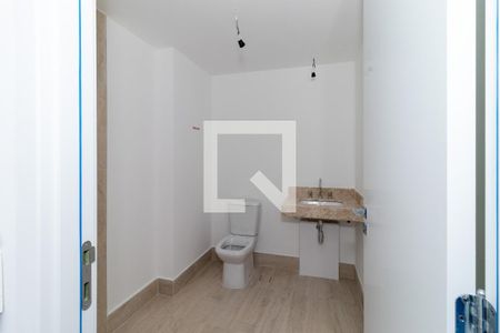 Banheiro de kitnet/studio à venda com 1 quarto, 25m² em Pompeia, São Paulo