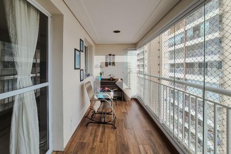 Varanda da Sala de apartamento à venda com 2 quartos, 104m² em Centro, São Bernardo do Campo