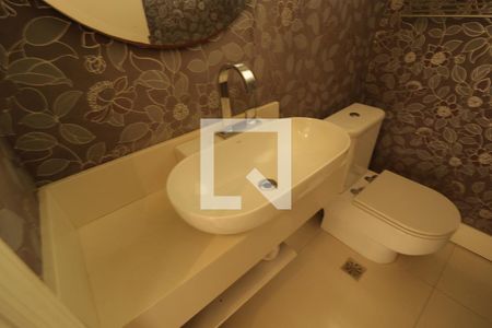 Lavabo de casa de condomínio para alugar com 2 quartos, 210m² em Jardim Ermida I, Jundiaí