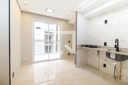 Sala/Cozinha de apartamento à venda com 2 quartos, 38m² em Artur Alvim, São Paulo