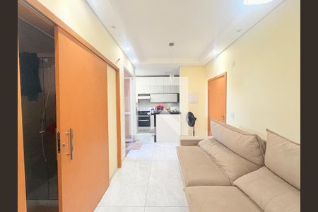 Sala de apartamento à venda com 2 quartos, 60m² em Cecap, Jundiaí