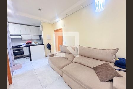 Sala de apartamento à venda com 2 quartos, 60m² em Cecap, Jundiaí