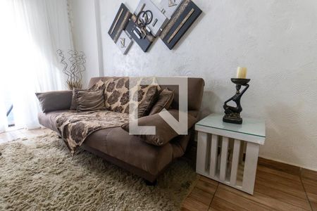 Sala de apartamento para alugar com 1 quarto, 50m² em Aviação, Praia Grande