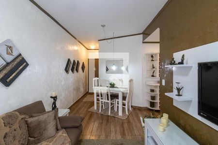 Sala de apartamento para alugar com 1 quarto, 50m² em Aviação, Praia Grande