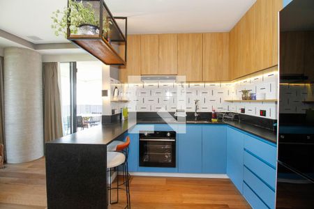 Sala e Cozinha de apartamento à venda com 1 quarto, 63m² em Sumarezinho, São Paulo