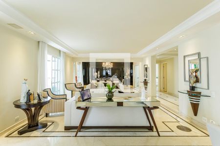 Sala de apartamento à venda com 4 quartos, 331m² em Vila Nova Conceição, São Paulo