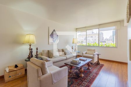 Sala de apartamento à venda com 3 quartos, 126m² em Jardim Paulista, São Paulo