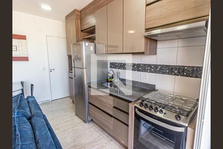 Sala/Cozinha de apartamento à venda com 2 quartos, 45m² em Vila Invernada, São Paulo