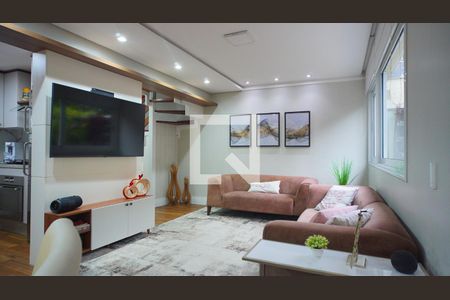 Sala  de casa de condomínio para alugar com 3 quartos, 218m² em Teresópolis, Porto Alegre