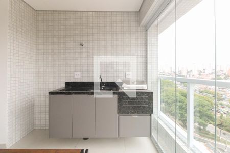 Varanda Gourmet  de apartamento para alugar com 2 quartos, 81m² em Cidade Mãe do Céu, São Paulo
