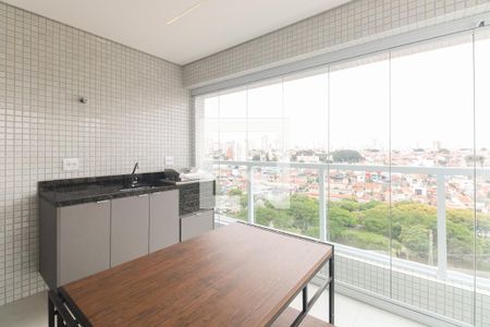 Varanda Gourmet  de apartamento para alugar com 2 quartos, 81m² em Cidade Mãe do Céu, São Paulo