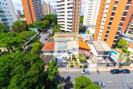 Vista Sala de Estar de apartamento para alugar com 3 quartos, 72m² em Campo Belo, São Paulo