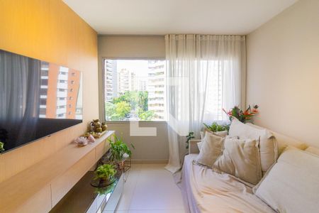 Sala de Estar de apartamento para alugar com 3 quartos, 72m² em Campo Belo, São Paulo