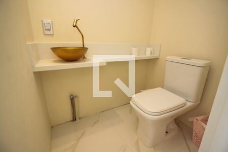 Lavabo de casa de condomínio à venda com 2 quartos, 100m² em Campo Novo, Porto Alegre