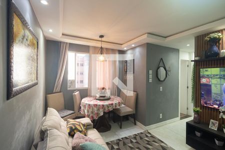 Sala de apartamento para alugar com 2 quartos, 44m² em Campo Grande, Rio de Janeiro