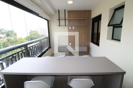 Sala de apartamento para alugar com 1 quarto, 45m² em Vila Adyana, São José dos Campos