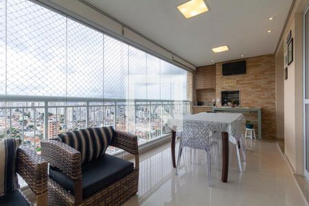 Varanda gourmet de apartamento à venda com 3 quartos, 125m² em Vila Carrão, São Paulo
