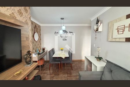 Sala - Sala de Jantar de apartamento à venda com 2 quartos, 48m² em Vila Bela Vista, Santo André