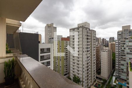 Vista/Varanda de apartamento à venda com 4 quartos, 168m² em Paraíso, São Paulo