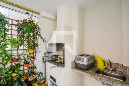 Varanda da Sala de apartamento à venda com 3 quartos, 131m² em Jardim Bela Vista, Santo André