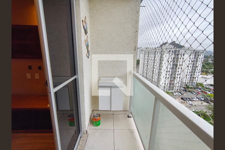 Varanda da Sala de apartamento para alugar com 2 quartos, 51m² em Jacarepaguá, Rio de Janeiro