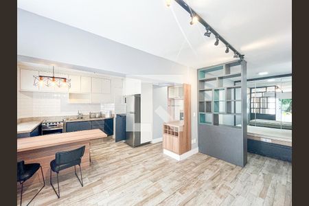 sala de apartamento para alugar com 1 quarto, 44m² em Perdizes, São Paulo