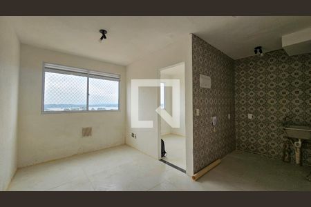 Sala/Cozinha de apartamento para alugar com 2 quartos, 35m² em Veleiros, São Paulo