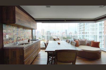 Varanda de apartamento à venda com 2 quartos, 92m² em Bosque da Saúde, São Paulo