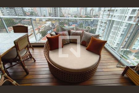 Varanda de apartamento à venda com 2 quartos, 92m² em Bosque da Saúde, São Paulo