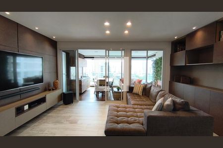 Sala de apartamento à venda com 2 quartos, 92m² em Bosque da Saúde, São Paulo