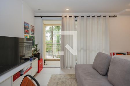 Sala de apartamento à venda com 1 quarto, 35m² em Panamby, São Paulo