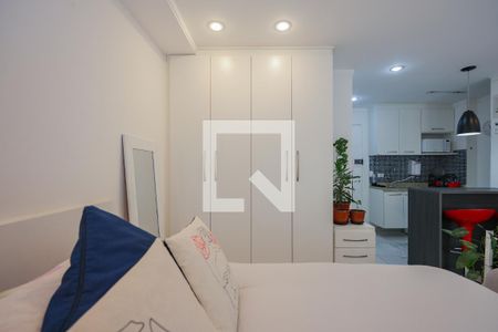 Quarto de apartamento à venda com 1 quarto, 35m² em Panamby, São Paulo