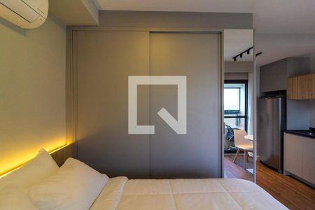 Studio de kitnet/studio para alugar com 1 quarto, 27m² em Jardim das Acacias, São Paulo