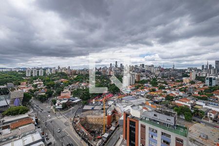 Vista da Sala/Cozinha de apartamento para alugar com 2 quartos, 72m² em Pinheiros, São Paulo